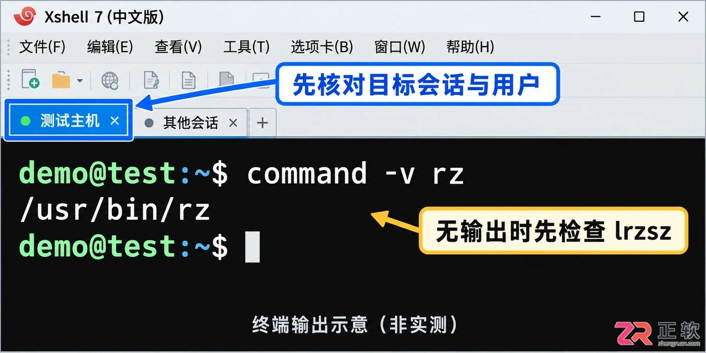 xshell怎么上传本地文件
