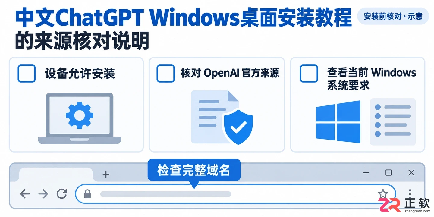 ChatGPT安装教程windows桌面应用下载与安装步骤