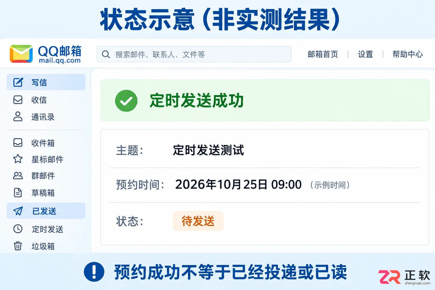 QQ邮箱怎么设置邮件定时发送
