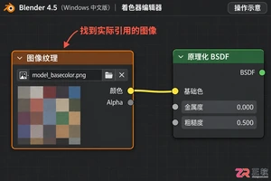 blender文件导出贴图的完整操作教程