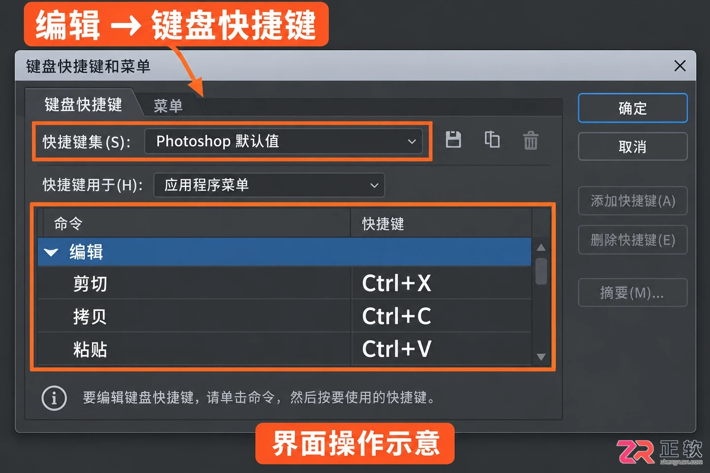 PS快捷键大全截图在哪找