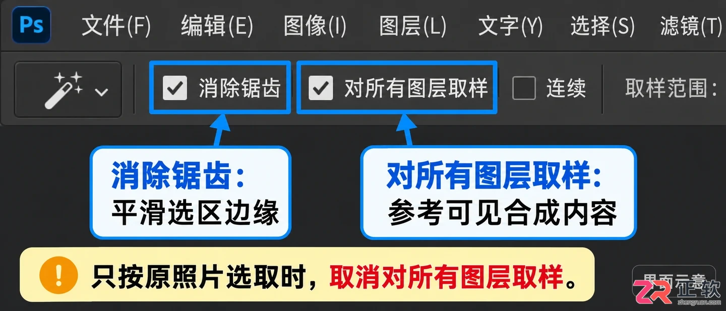 Photoshop魔棒工具抠图怎么调整容差参数
