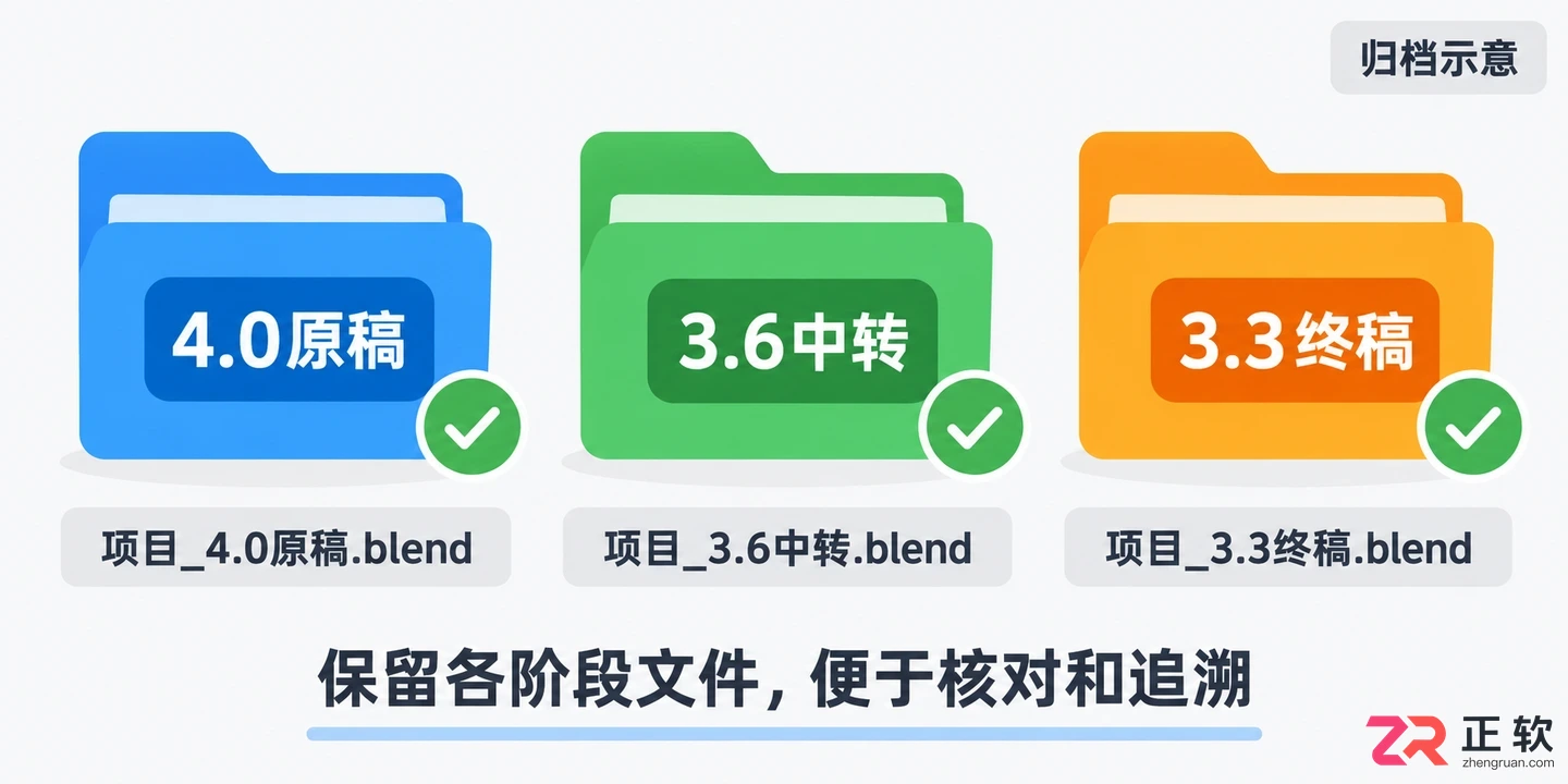 blender低版本打开高版本文件教程详解