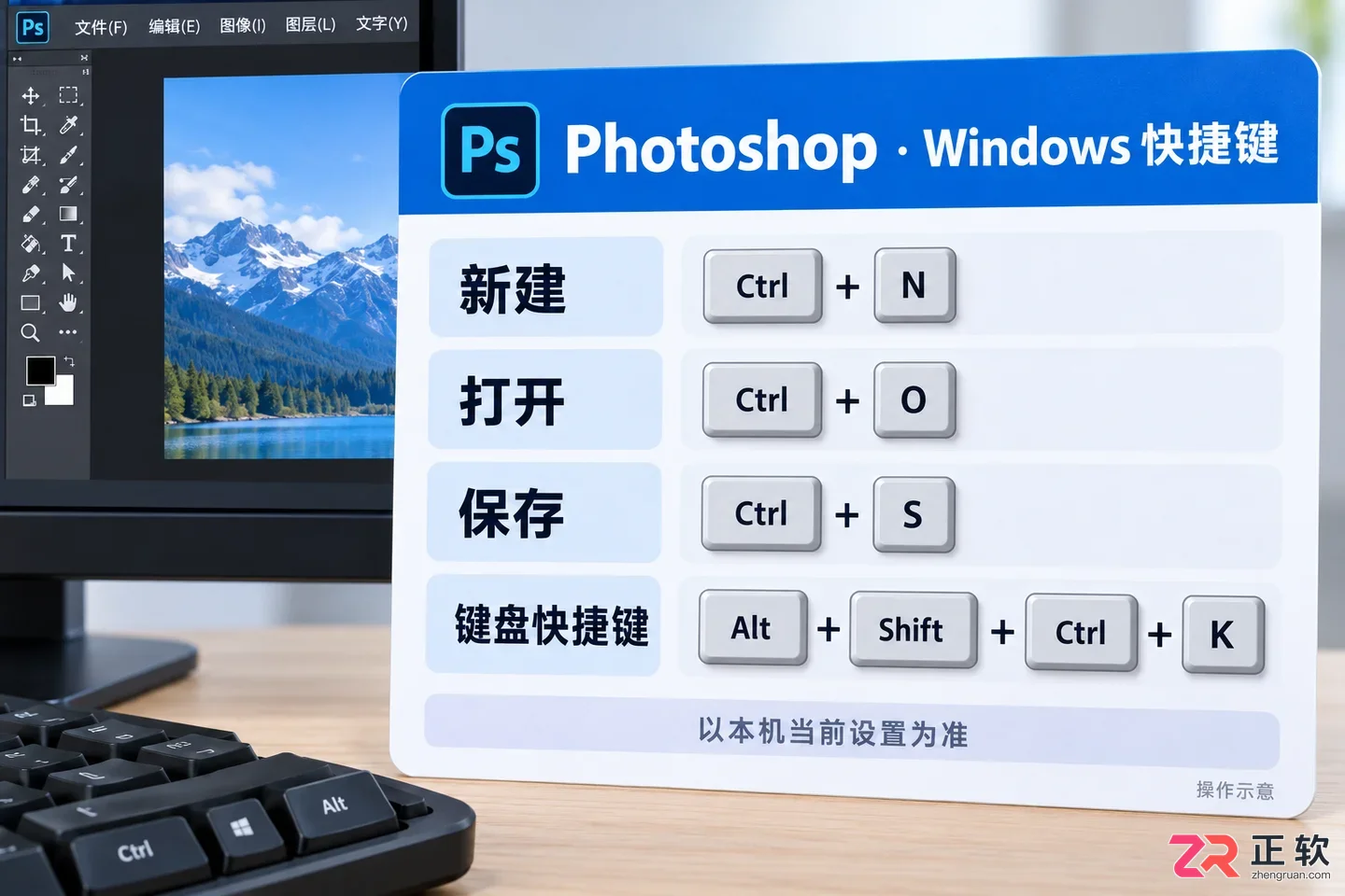 PS快捷键大全截图在哪找
