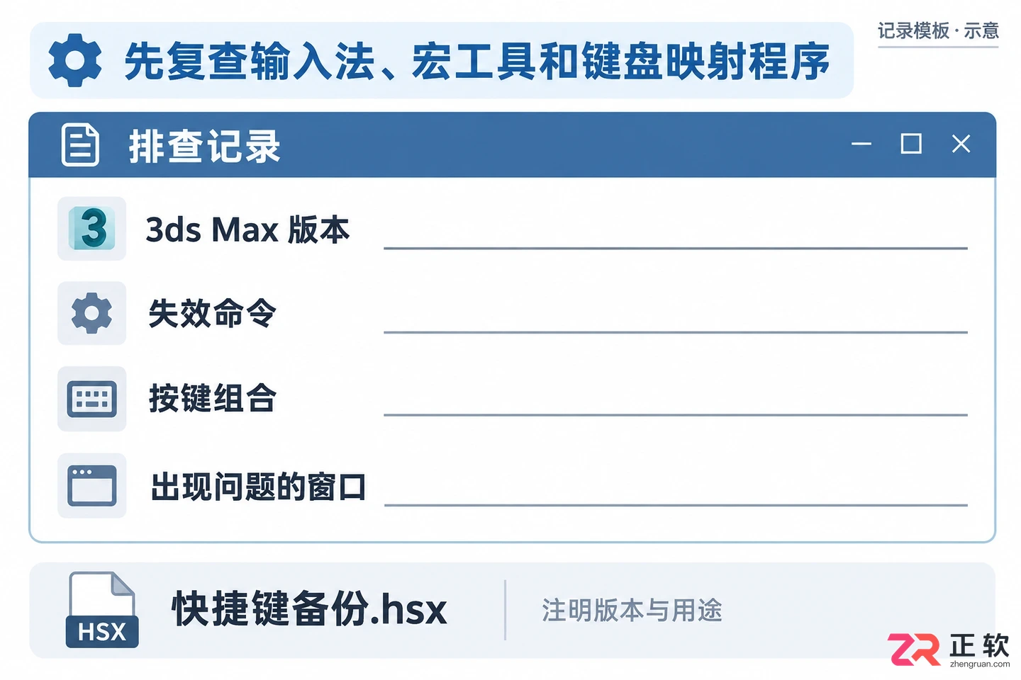3DMax快捷键按了没反应怎么办
