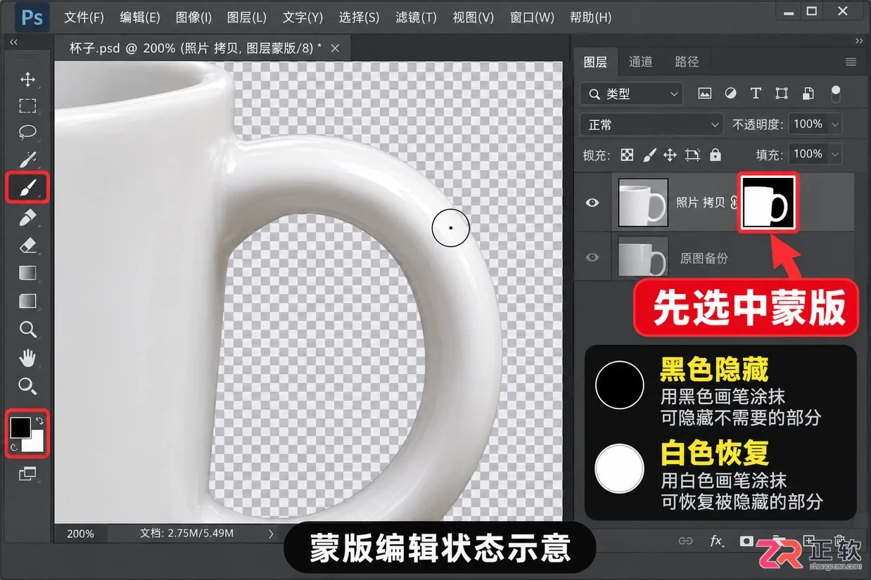 Photoshop一键移除背景功能怎么使用