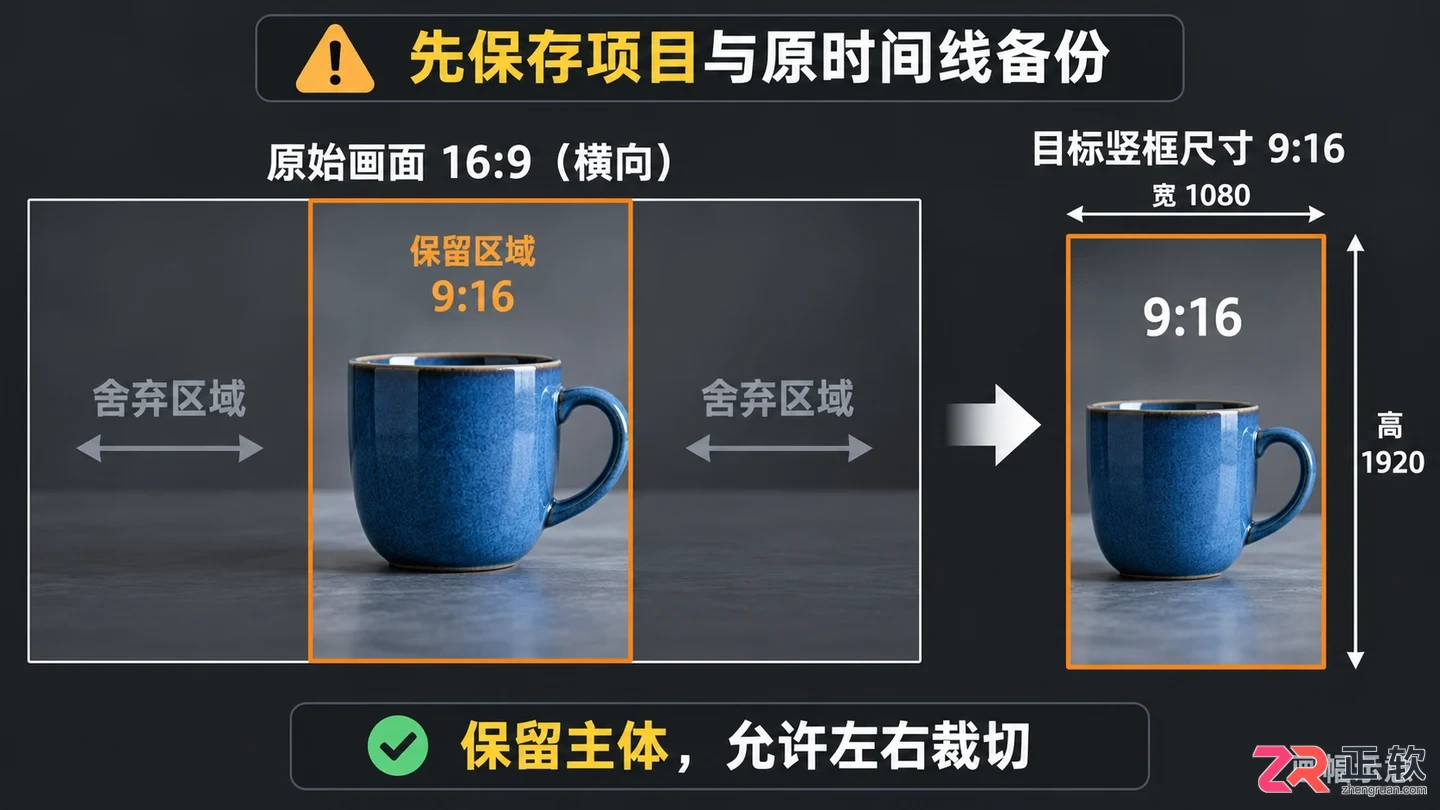 达芬奇剪辑怎么裁剪视频比例 画幅调整技巧