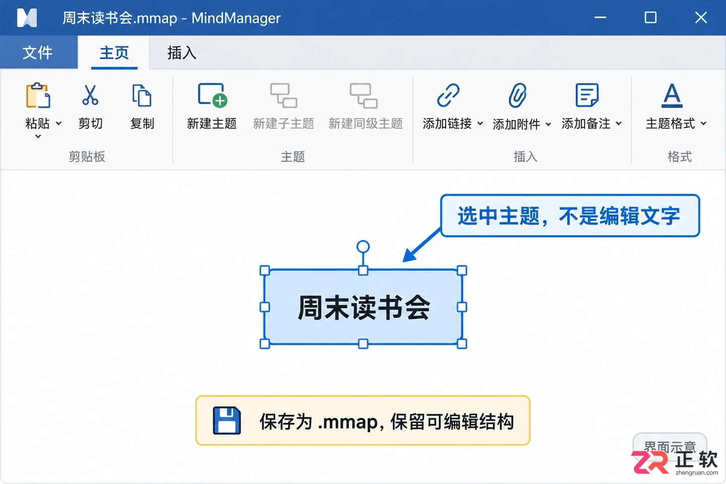 mindmanager怎么使用 思维导图入门