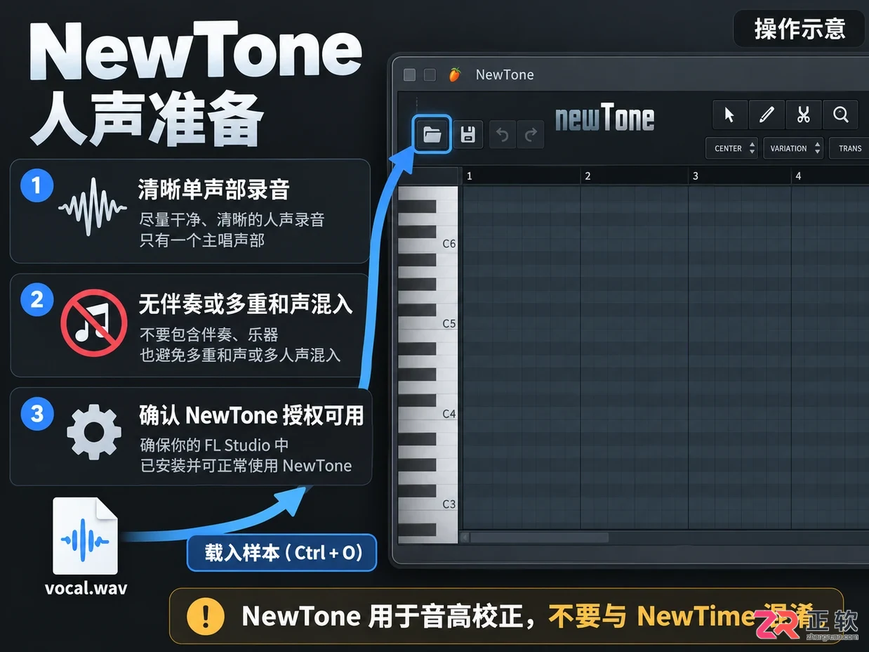 flstudio怎么量化音频音高 音高校正步骤