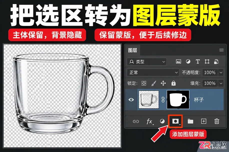 PS抠图后怎么单独保存图像