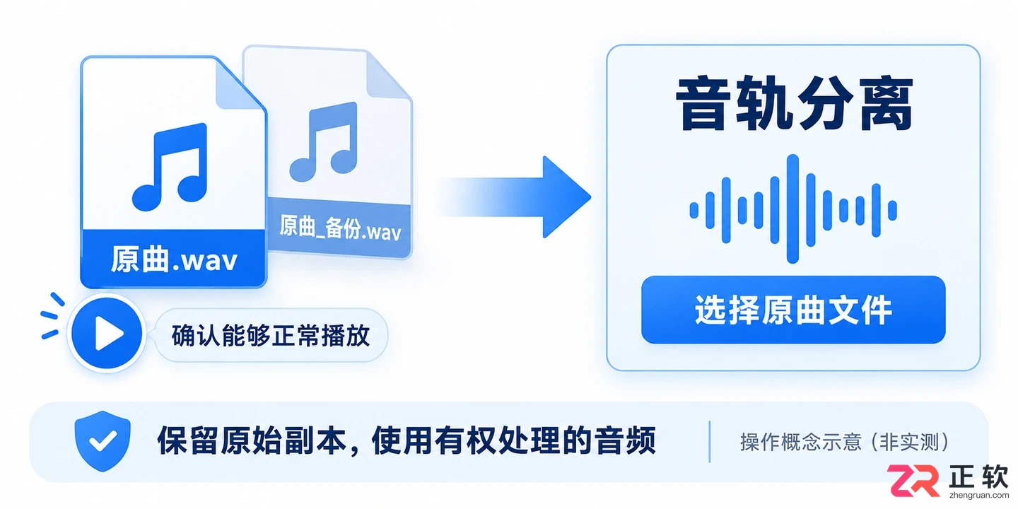 音述AI生成歌曲伴奏单独提取方法