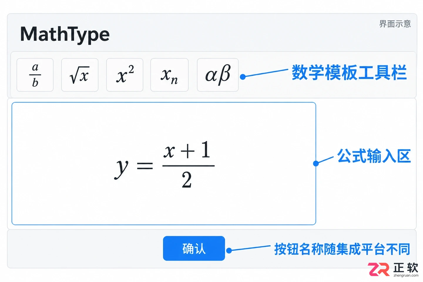 mathtype公式编辑器在线 网页公式编辑与输入