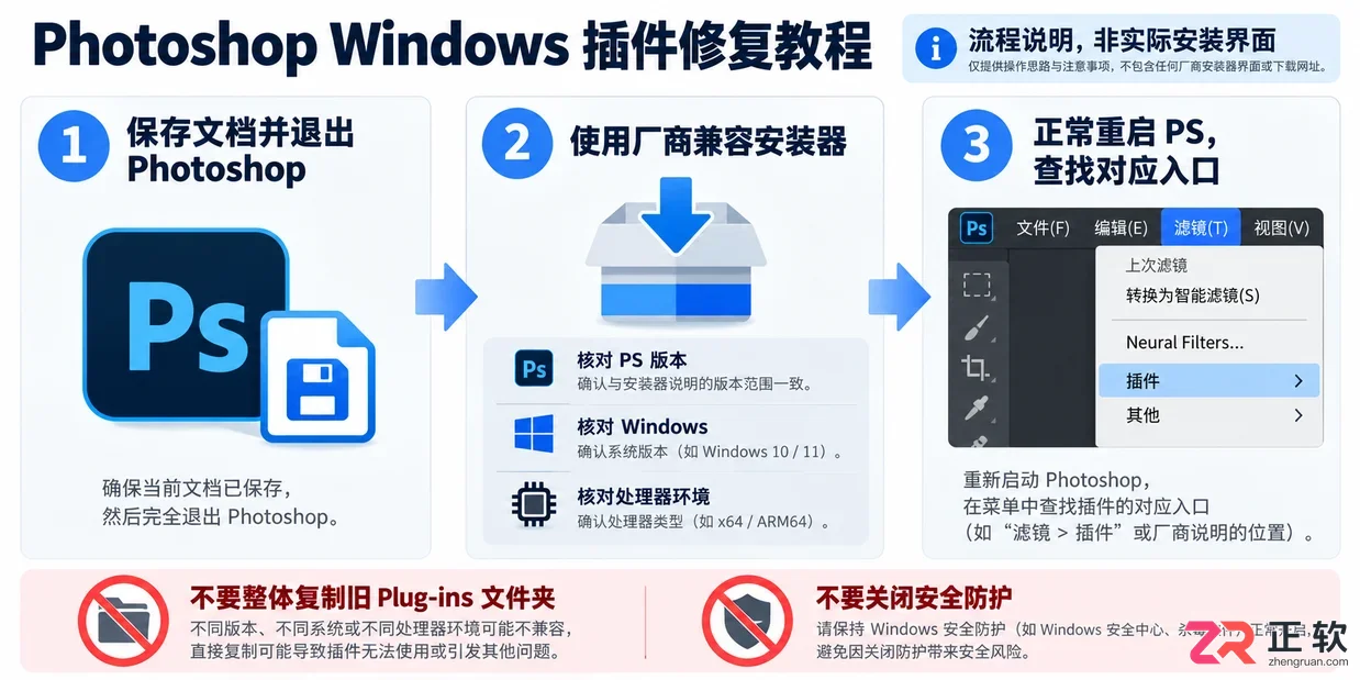 PS插件安装后找不到怎么办