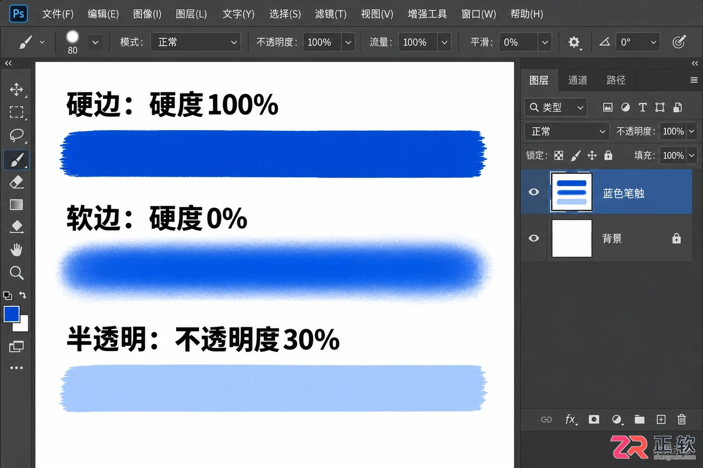PS笔刷怎么使用