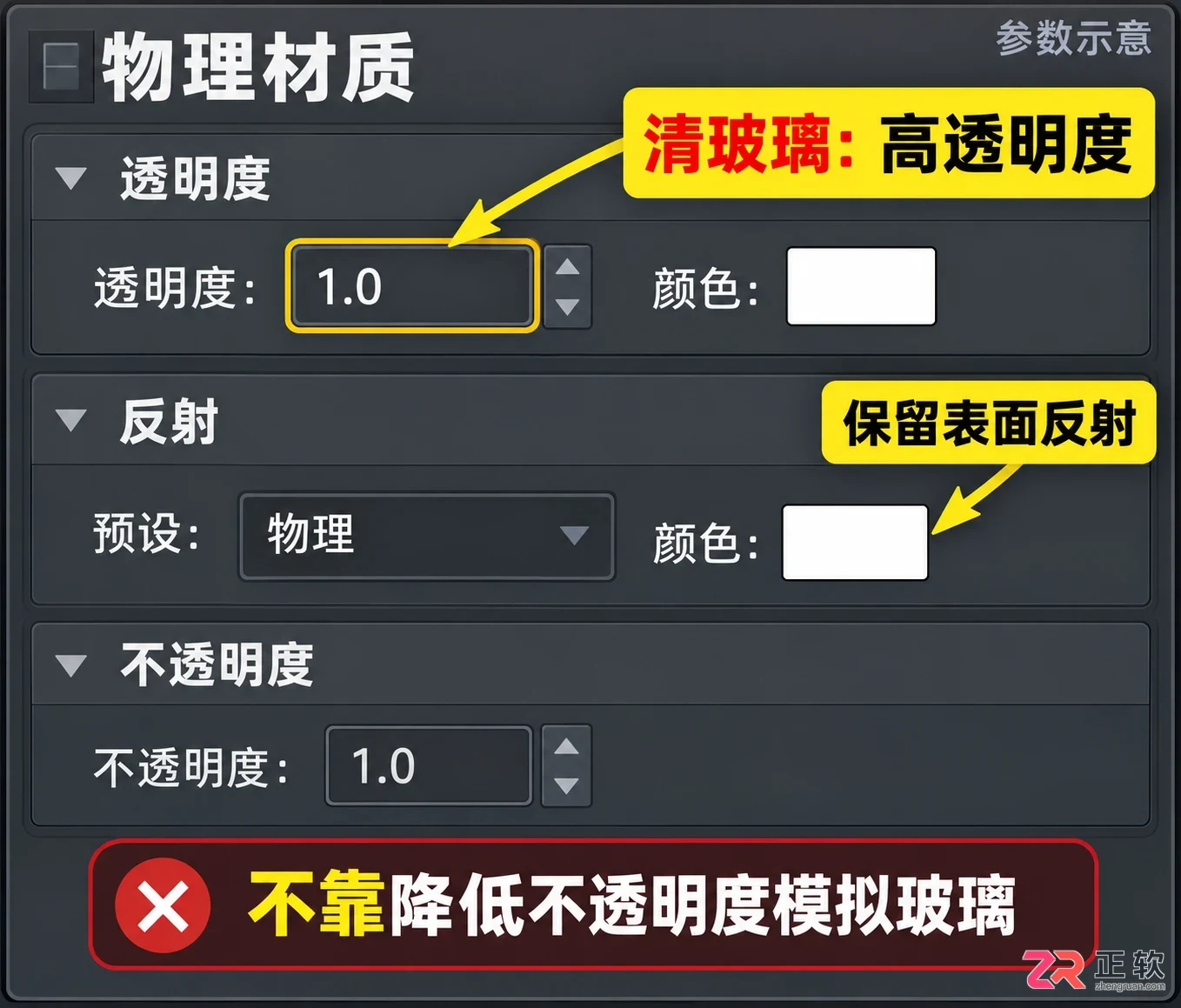 3dmax玻璃参数设置怎么操作