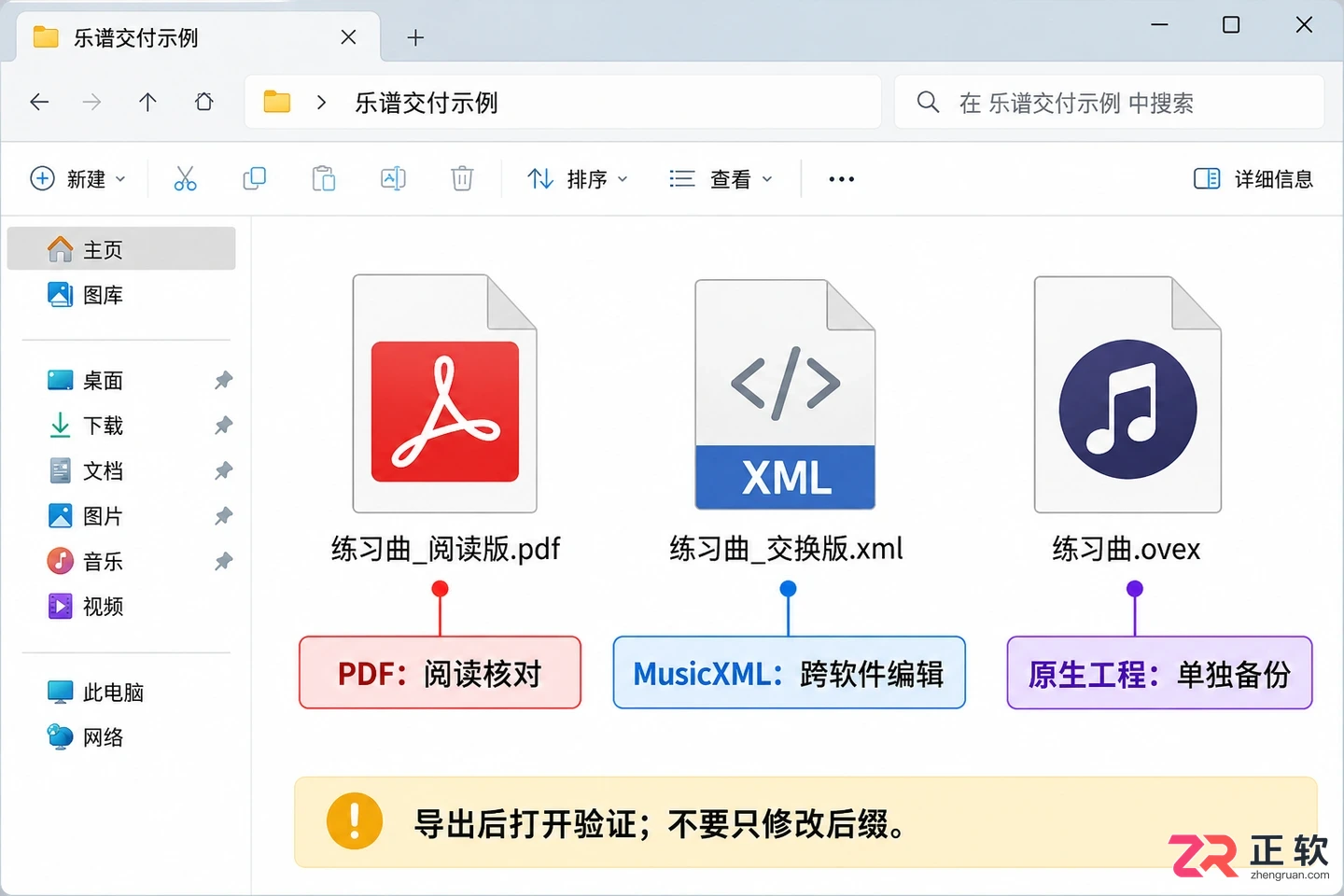 overture怎么导出谱子 常用格式选择