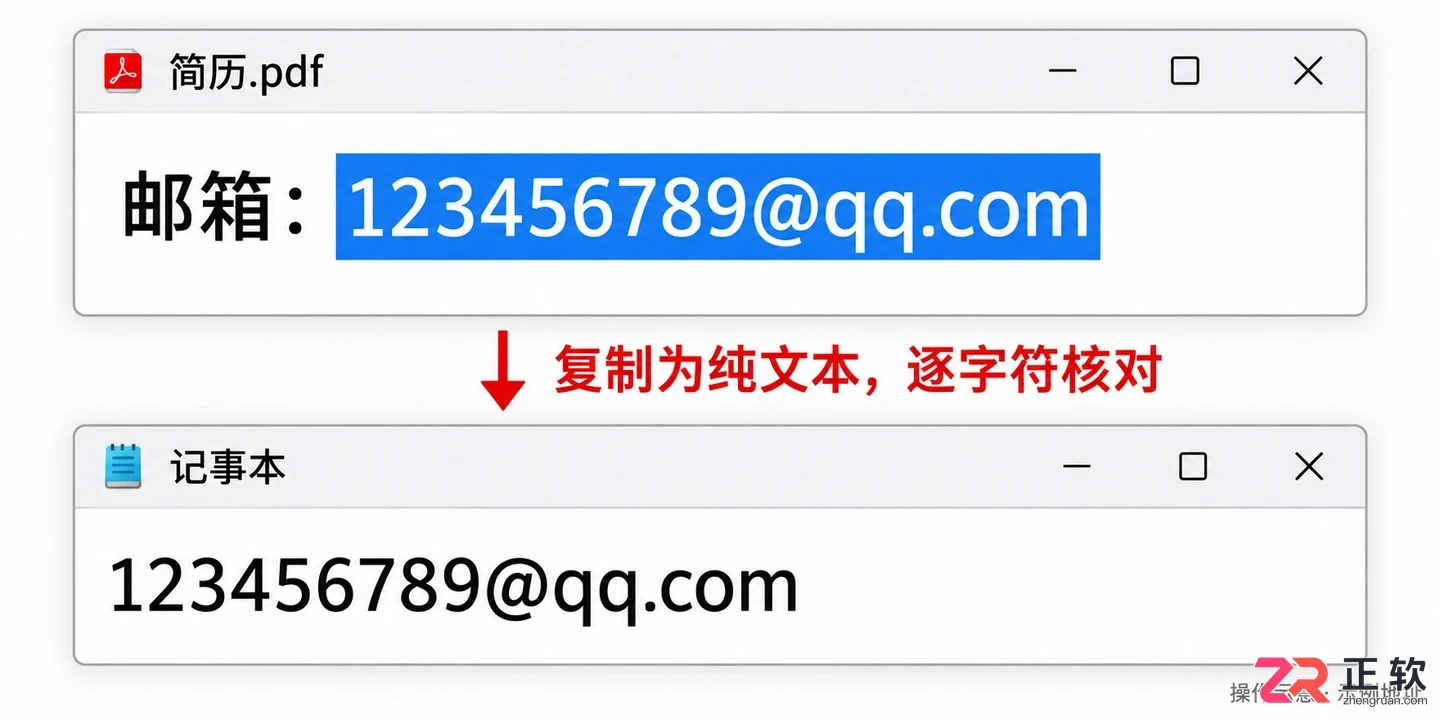 QQ邮箱在简历上的标准书写格式是什么
