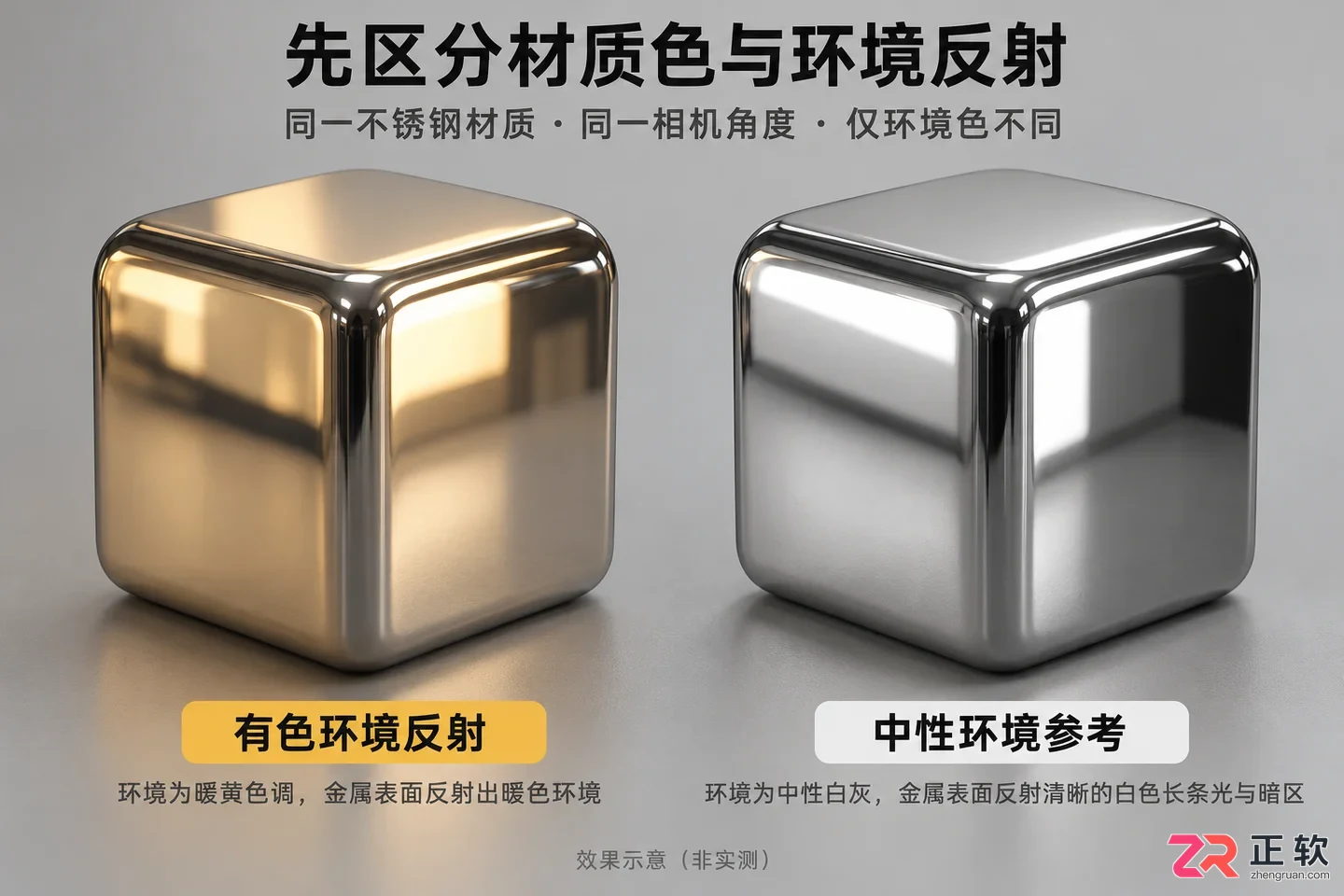 3dmax不锈钢材质怎么调色