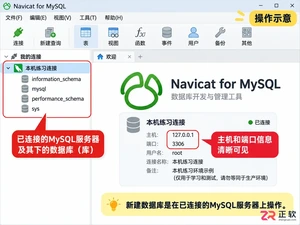 navicat怎么建立数据库 新建库操作步骤