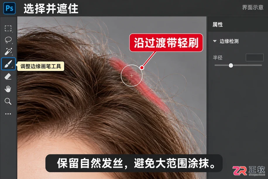 PS抠图后怎么处理边缘