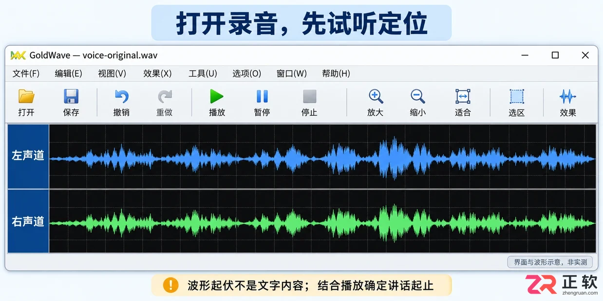 goldwave怎么使用 新手入门技巧