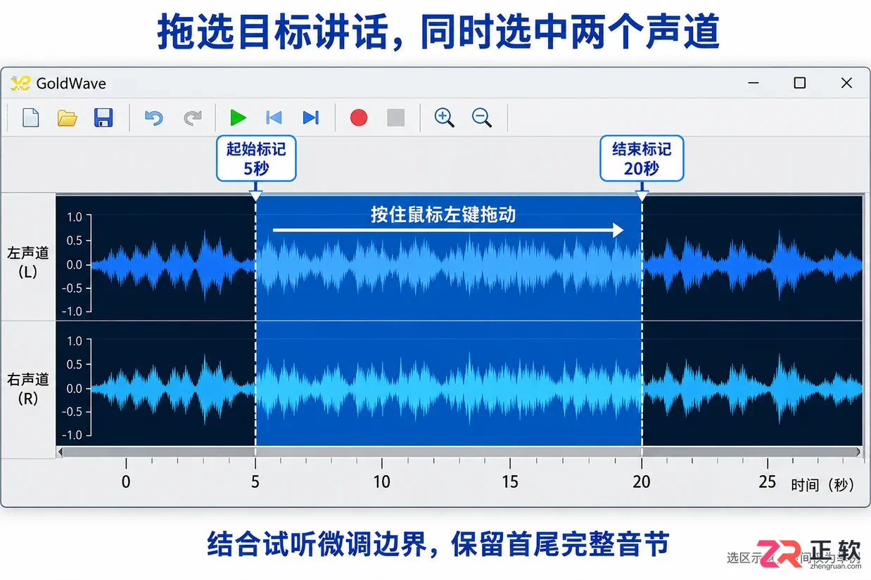 goldwave怎么使用 新手入门技巧