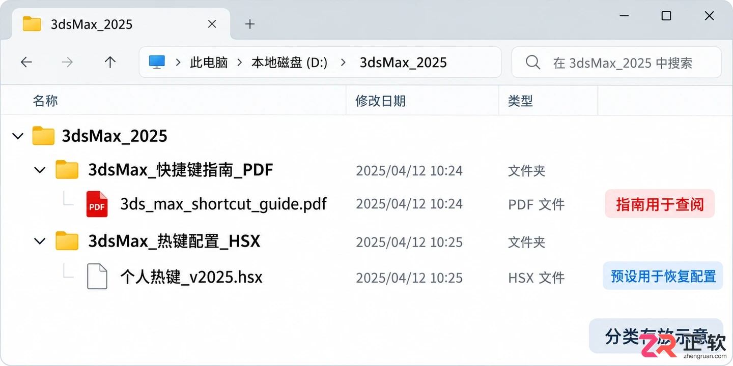 3DMax快捷键文件怎么下载