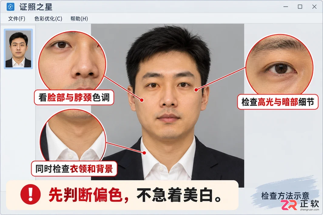 证照之星怎么调整照片肤色