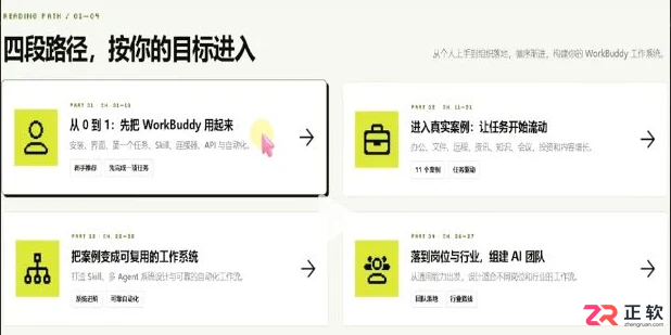 WorkBuddy蓝皮书四段阅读路线与首个任务说明