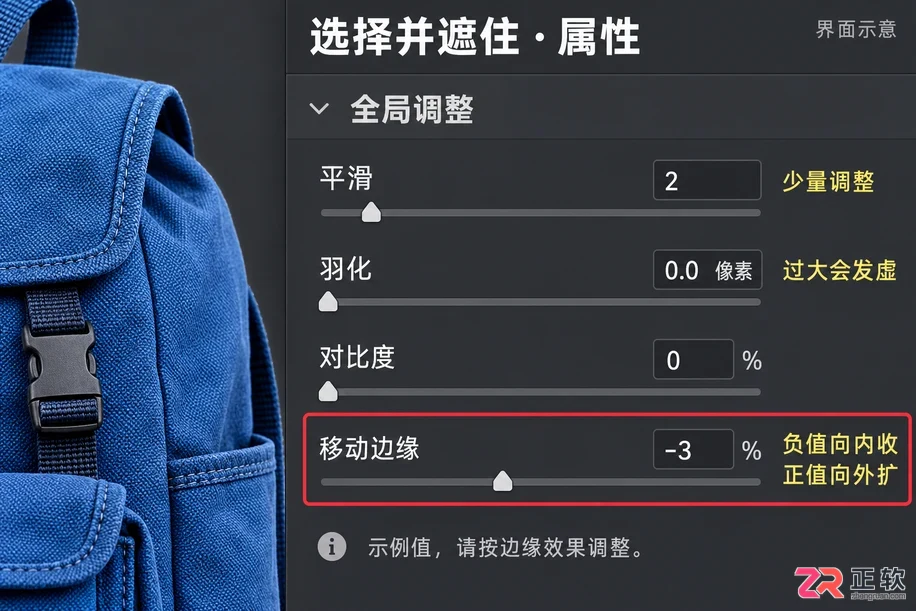 PS抠图后怎么处理边缘