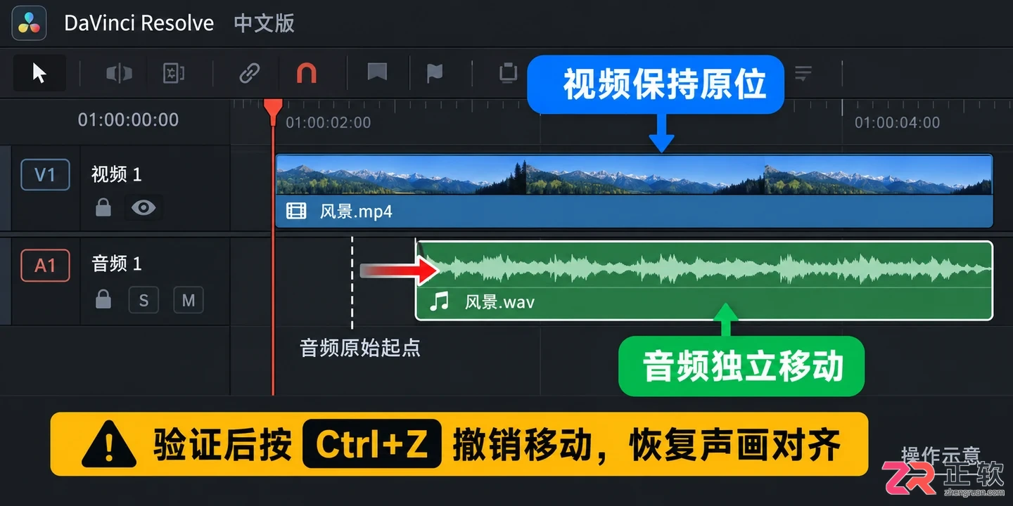 达芬奇剪辑怎么把视频和音频分离 分离步骤