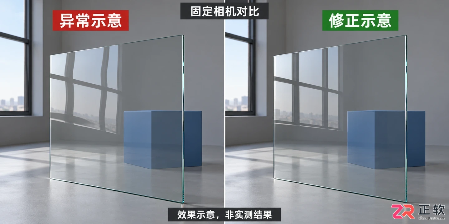 3dmax玻璃材质反射方向不对怎么操作