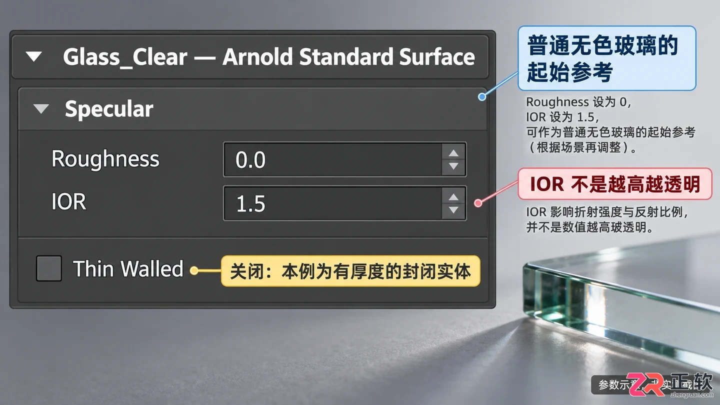 3dmax玻璃材质参数分享怎么操作