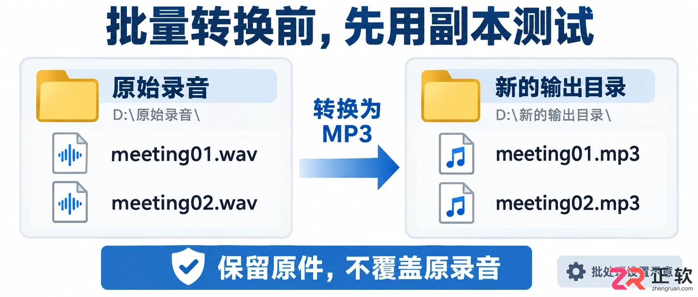 goldwave录音文件格式怎么转换详细教程