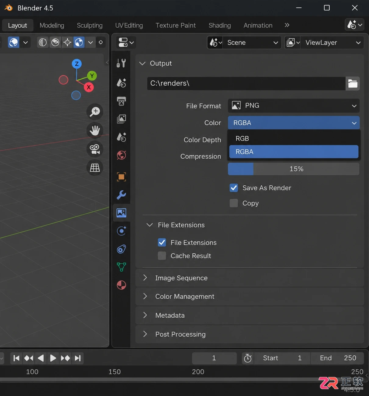 Blender渲染输出怎么设置