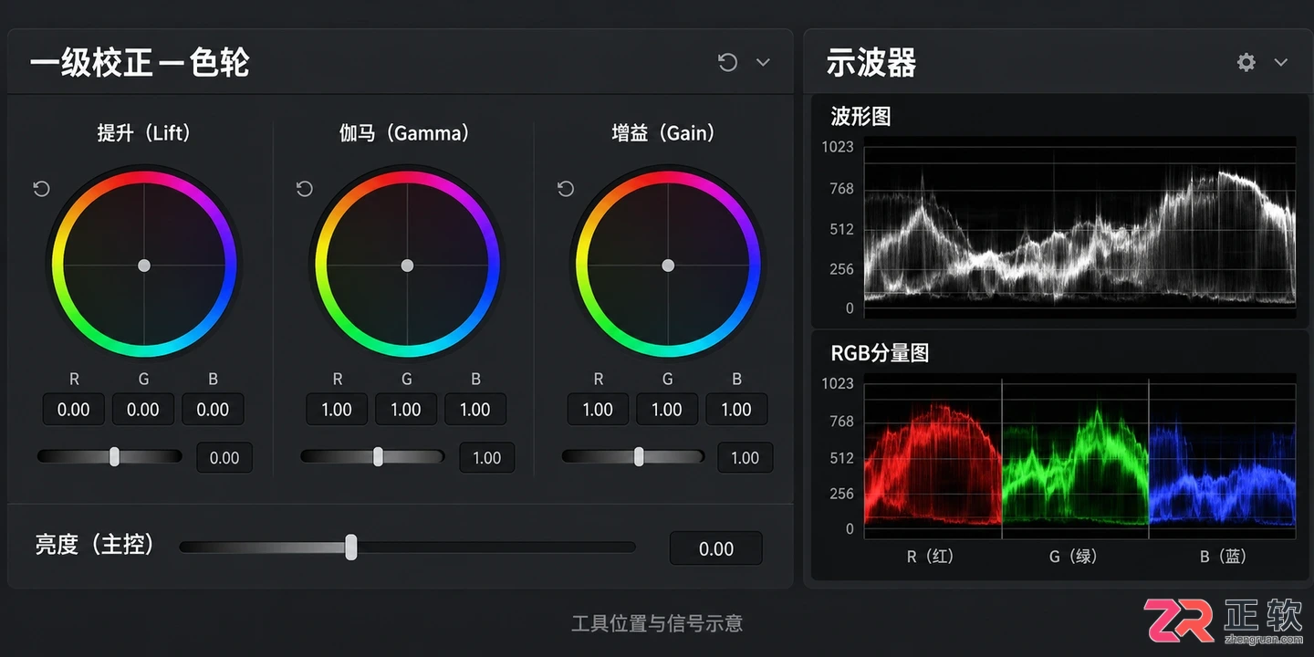 达芬奇调色 新手基础操作步骤