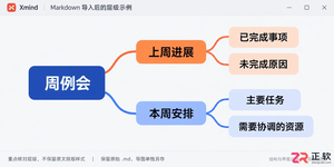 xmind打开md格式文件的详细操作教程