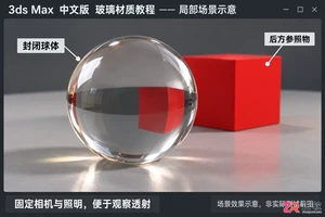 3dmax玻璃材质参数怎么操作
