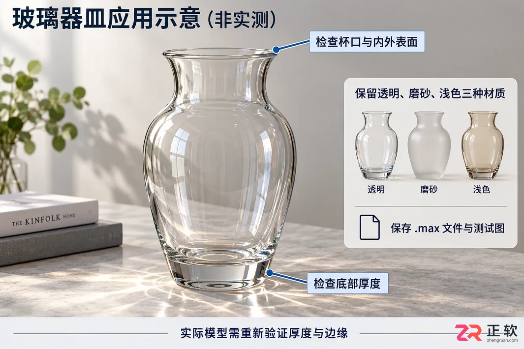 3dmax玻璃材质怎么调整