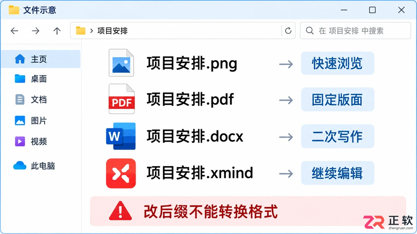 xmind怎么导出 常用格式选择