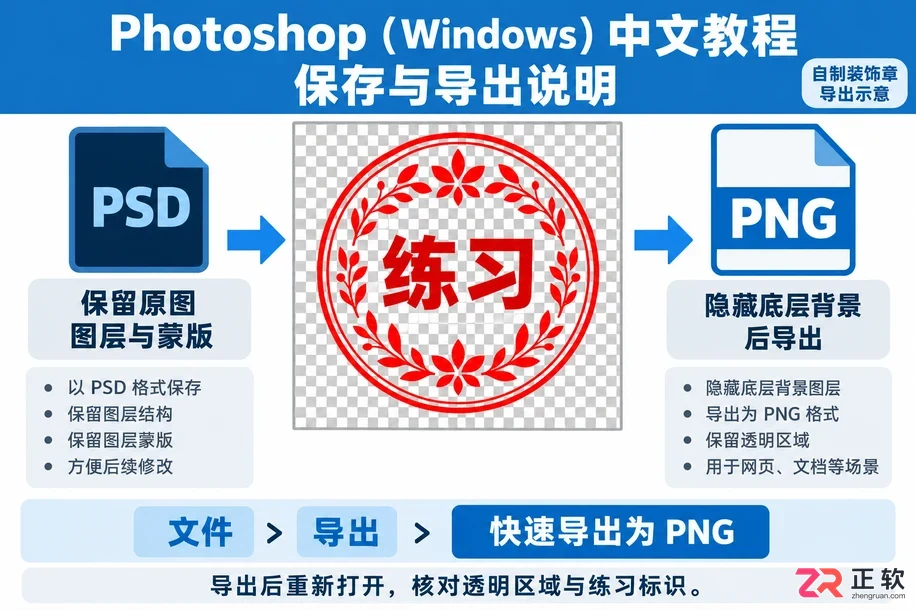 PS怎么抠出印章图案