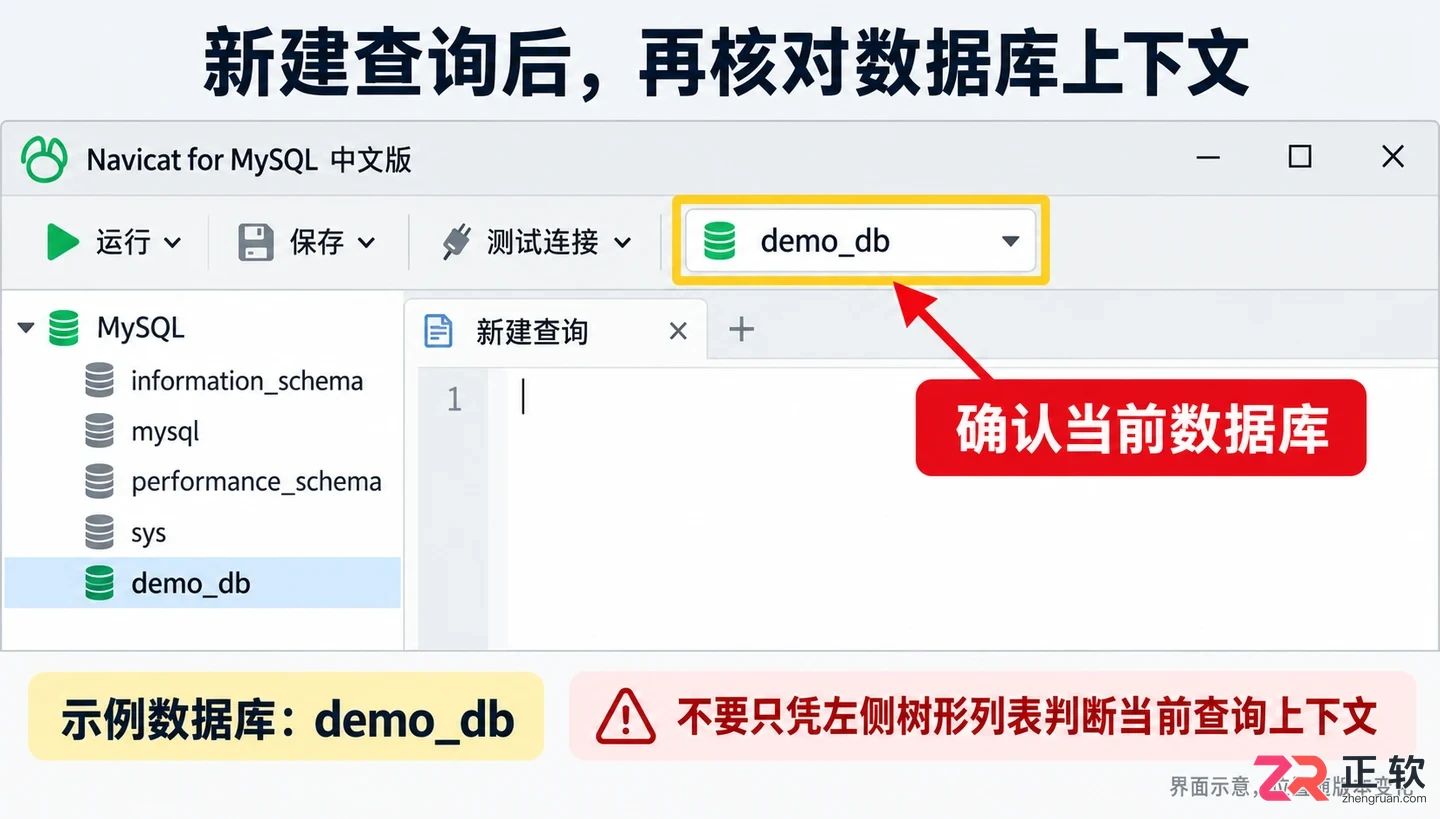 navicat for mysql怎么执行sql语句