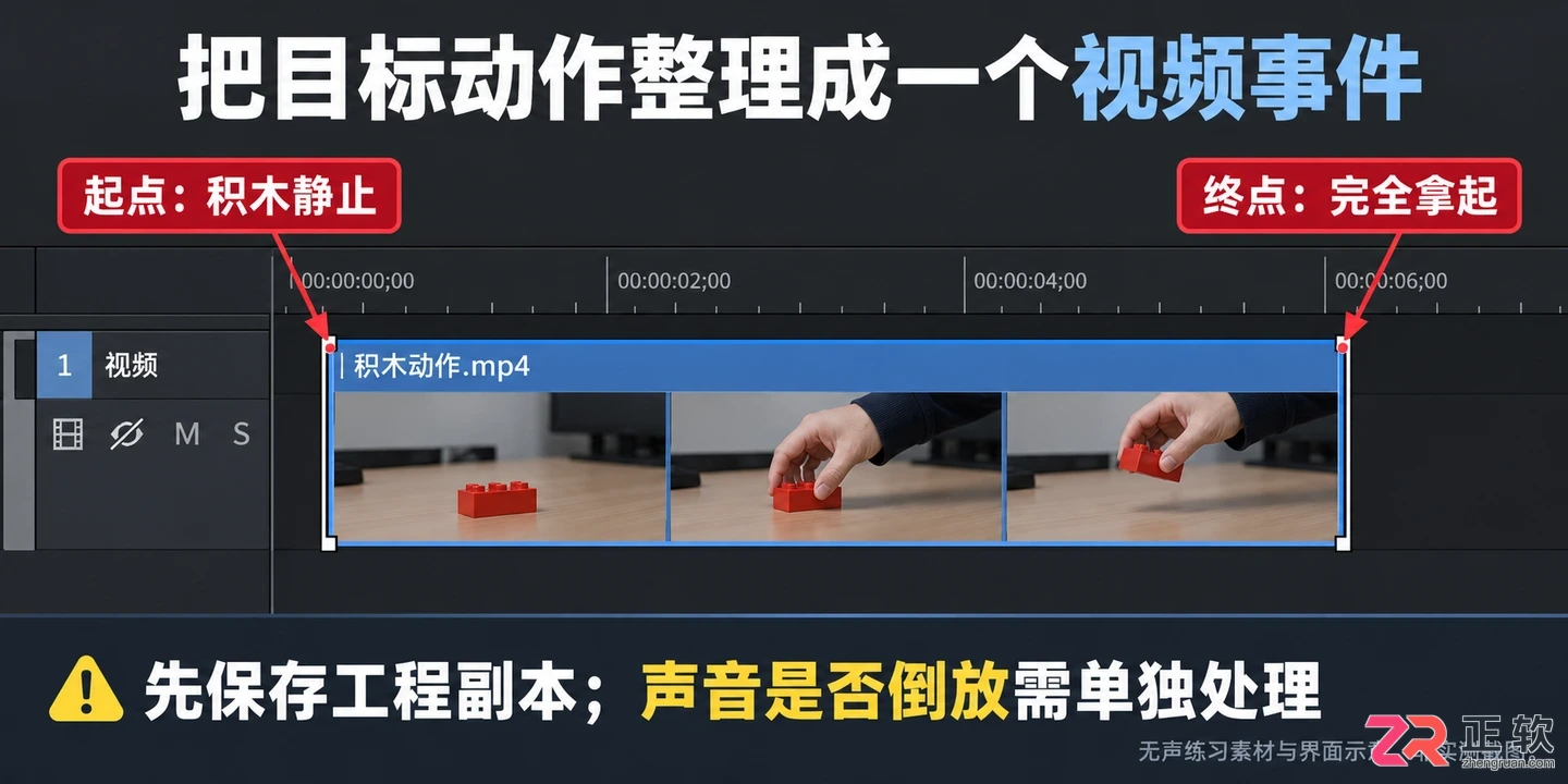 vegas怎么倒放视频 反向播放效果设置