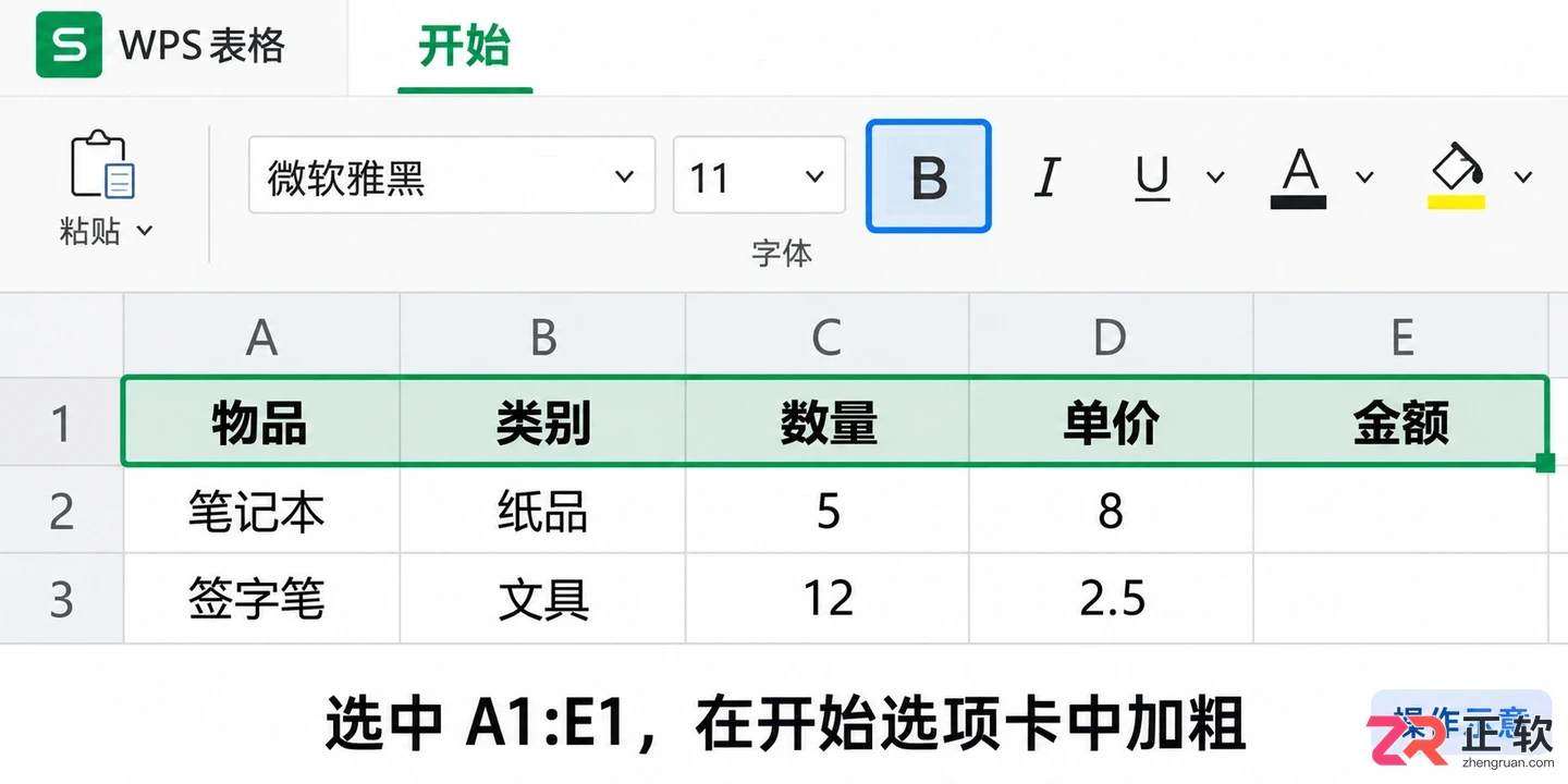 WPS表格常用功能实操：从录入到排序筛选的完整流程
