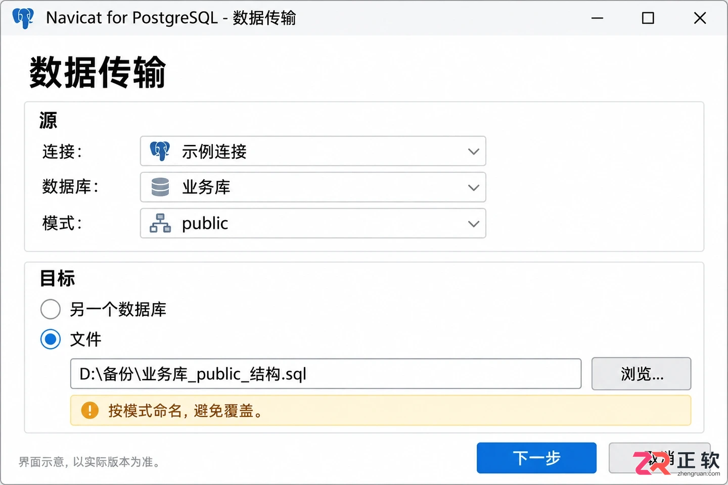 postgresql导出数据库所有表结构