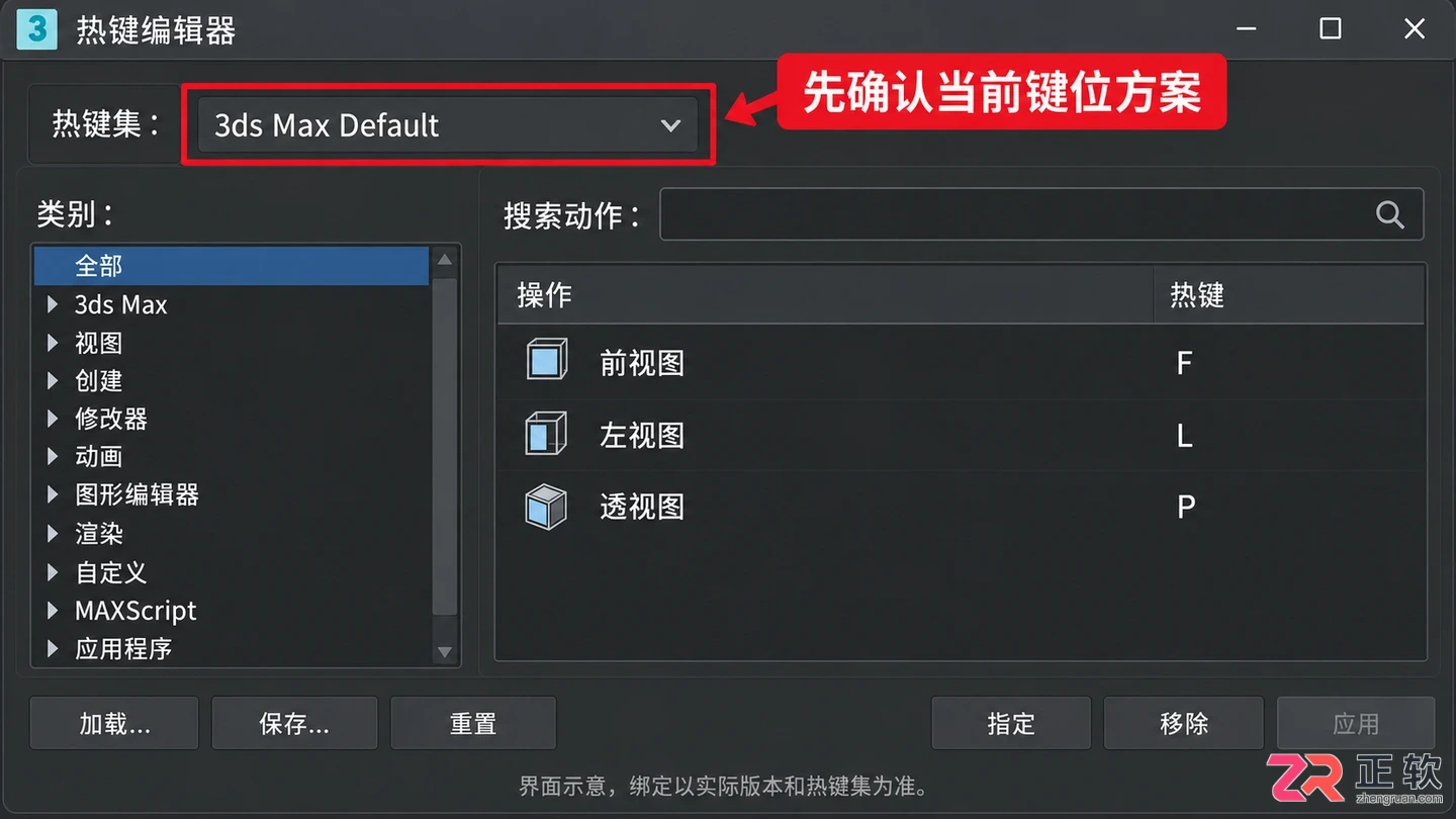 3DMax快捷键命令表有哪些