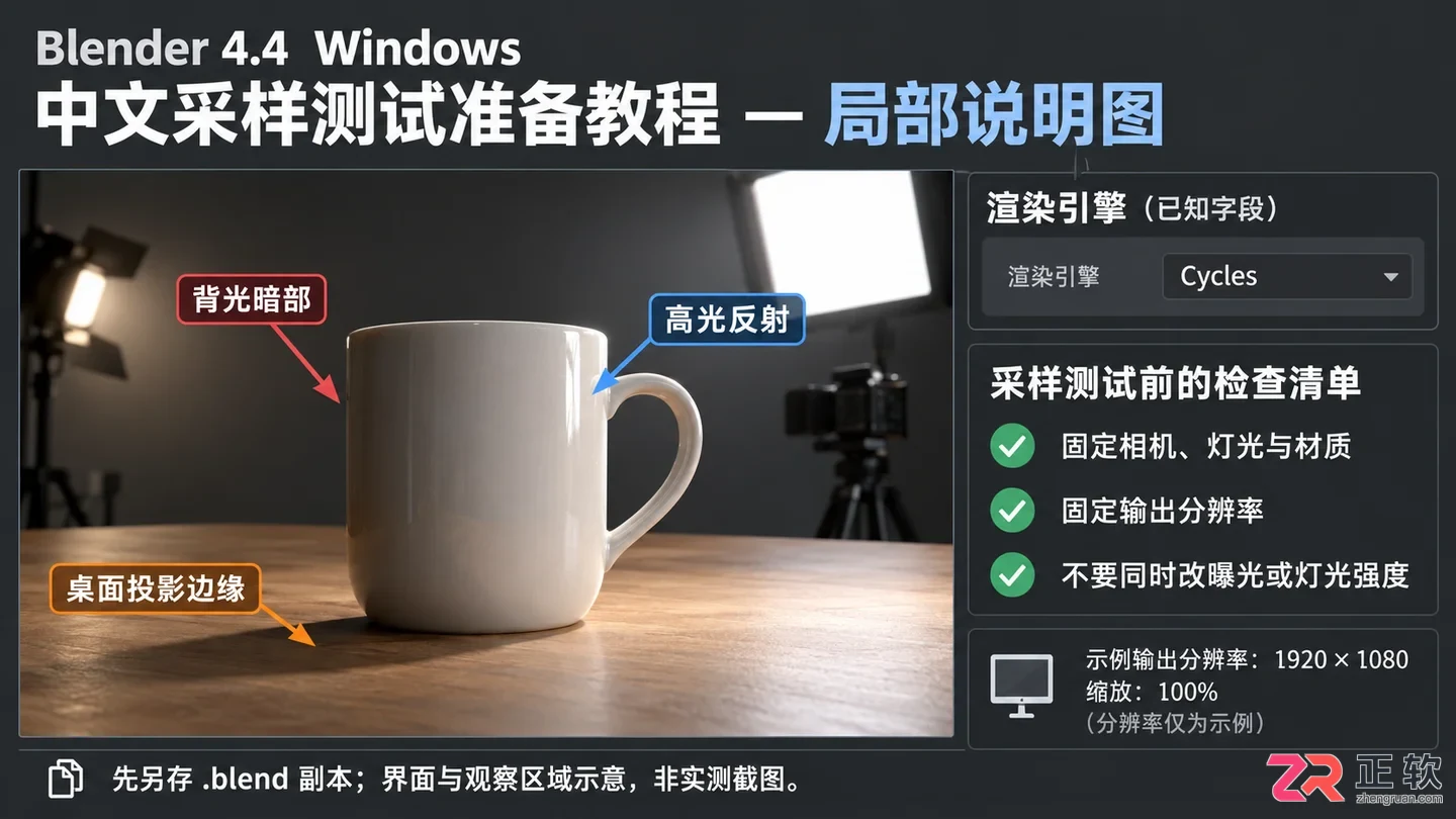 Blender渲染采样怎么设置