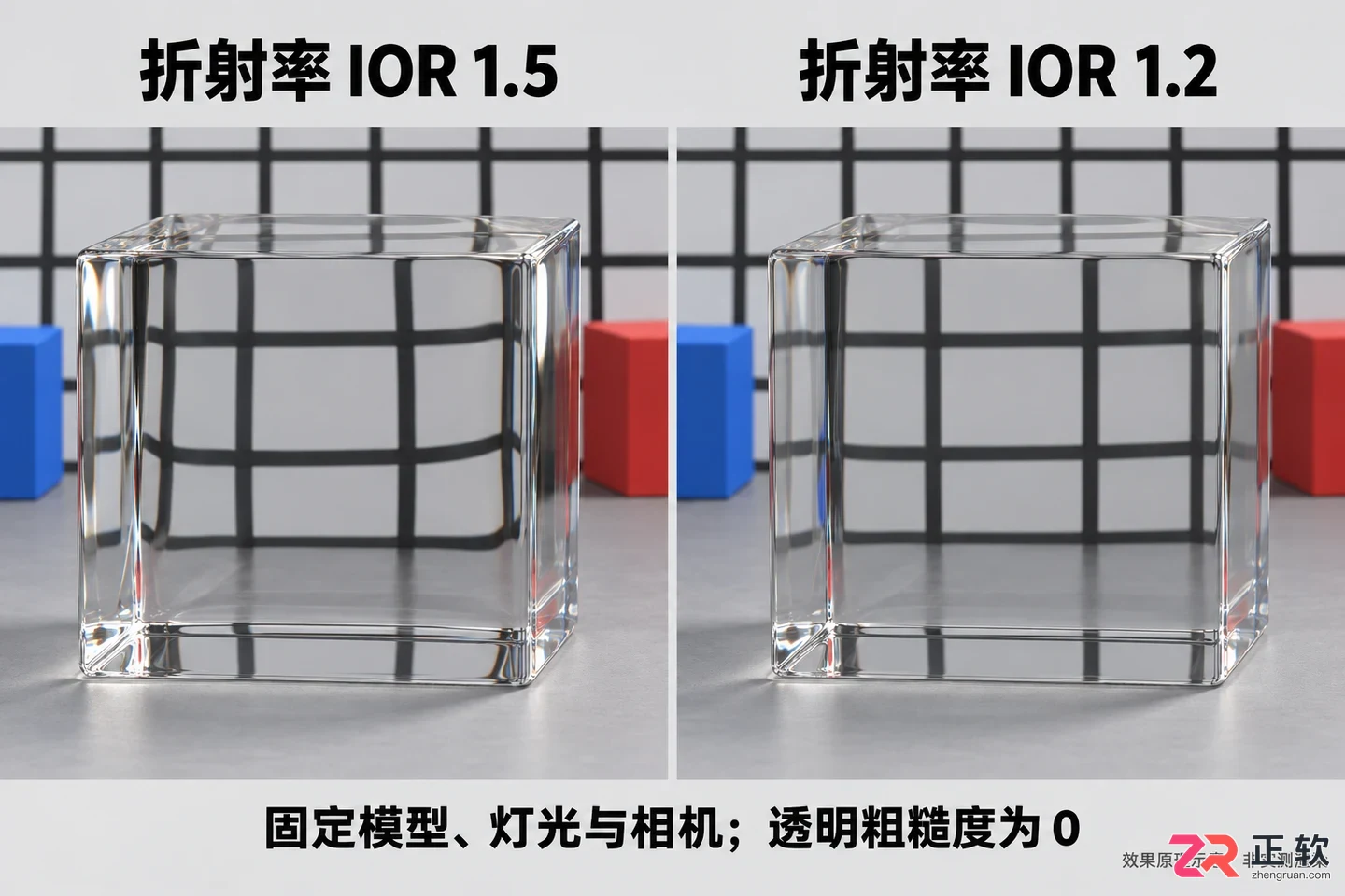 3dmax玻璃材质参数比较怎么操作