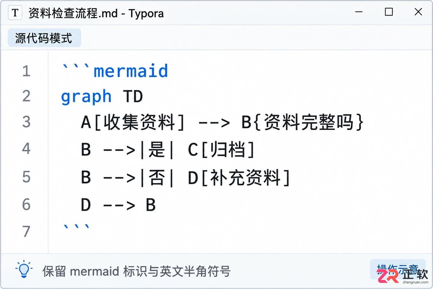 Typora使用Mermaid语法绘制流程图教程：Windows版实操步骤