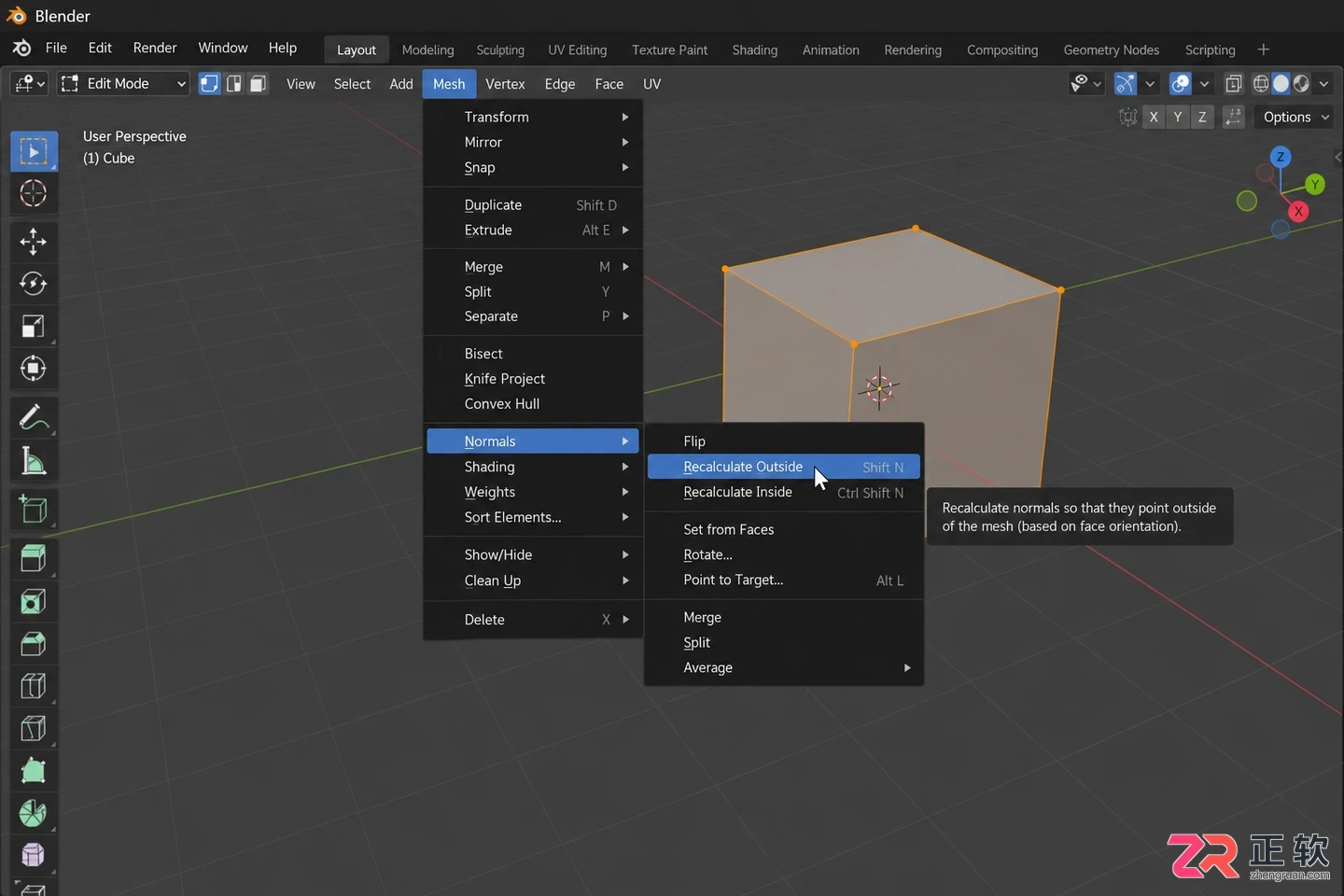 blender 导入模型后看不见的解决教程